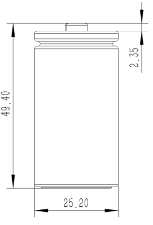 1.5V Rechargeable C Battery_EC2500_5000mWh(图1)